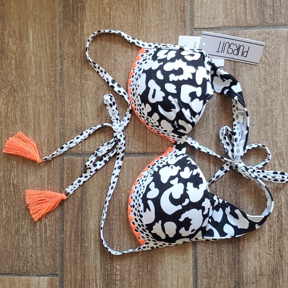NWT Pursuit 1003 Fortuna Luxury Sustainable Bikini Top.